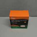 hygger Aquarium Air Stone Kit, Fish Tank Bubbler, Nano Furnace Flue Round Air Stone Disk Set for Hydroponics, Small Bubbles, Ultra-High Dissolved Oxygen Diffuser (4 Inch) (Black)