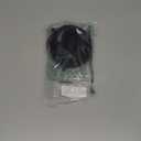 WATCHPOD Travel Watch Case | Single Watch Box w/Zipper for Storage | Cushioned Round Portable Watch Case for Travel | Fits all Wristwatches and Smart Watches up to 50mm (Black)