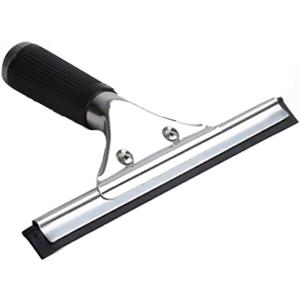 Black 15cm 6in Window Squeegee All Purpose Squeegee for Glass Shower Doors, Car Window, Home Mirrors, Bathroom Cleaner Wiper Accessory(6in/15cm, Black)