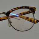 Pro Acme Blue Light Blocking Glasses-Oversized Square Aviator 70s Frame Eyeglasses for Women Men Computer Eyewear(Leopard) (A2 Leopard)