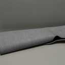 Anti-Slip Corner Kitchen Rug, 1 Piece L-Shaped Floor Mats,Super Absorption Linen Corner Mat for Home,Kitchen (Grey Left-L, 39''X59''X18'')