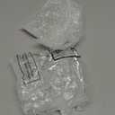 50 Pcs Christmas Crystal Teardrop Ornaments Christmas Acrylic Raindrop Ornaments Clear Water Drop Chandelier Pendant Icicles Hanging Decorations for Xmas Tree Wedding Home Party Supplies