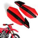 AnXin Motorcycle Handguard Dirt Bike Hand Guards 7/8" 22mm 11/8" 28mm Universal for CRF110F CRF125F CRF250F CRF250R CRF450R XR150L CRF250L CRF300L TRX 400EX Dirt Bike ATV Red