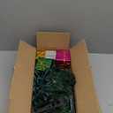 Small Christmas Tree with Lights - 23 Inch Mini Tabletop Christmas Tree with Warm-White LED Lights, Hanging Ornaments, Decorative Bow and Gift Boxes - Prelit Table Tree for DIY Christmas Decoration