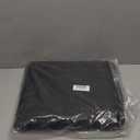 10x10 Canopy Replacement Top Cover, Waterproof Pop Up Canopy Tent Top with Ropes, Instant Canopy Top Sunshade Sliver Coated Oxford Cloth for Outdoor Garden Patio Camping (Black,Top Only)