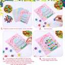 2 x Soulchen 30 Sets Easter Egg Dice Games, Roll The Egg Game with Dices, Easter Roll The Dice Game for Family Spring Party Activity Supplies