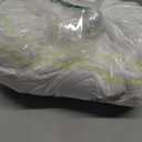 Disolla Small Bathroom Rugs 17x24 Non Slip White Fluffy Bath Mat for Bathroom Floor Machine Washable Plush Luxury Bath Rug for Tub Soft Shaggy Absorbent Shower Mat