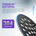 2 x BlueStars 4” Metal Shower Strainer Drain Trim Set