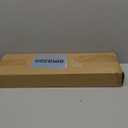 Kigley 6 Pcs Wood Pegboard Drawer Organizer with 48 Pegs Wood Peg Board System Peg Drawer Organizers for Kitchen Dishes Plate Pegboard Food Containers(17x5.91,Wood)