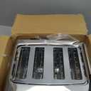 BLACK+DECKER 4-Slice Toaster, Stainless Steel, TR4900SSD