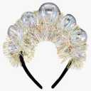 Disco Ball Headband for Women Vintage Disco Headband for Women Birthday Party 2026 New Years Eve Accessories