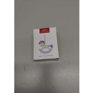 Hallmark Keepsake Christmas Ornament, Our Little Miracle 2025, Porcelain, New Baby Gifts