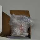 Rileryan 8 PCS Miniature Christmas Town People Figurines Village Sets for Christmas Collectible Decorations Accessories