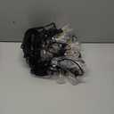 VIPAR LED Outdoor String Lights, 100FT Patio Lights with 32 Edison Shatterproof Bulbs, IPX5 Waterproof Outside Hanging Light Connectable for Backyard Porch Balcony Garden Deck Decor, E12 Base, Black