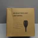 Upgraded Solar Lights Outdoor, 6 Pack Flickering Flame Solar Torch Lights with Super Larger Size for Halloween Decor, Solar Halloween Lights Waterproof Solar Powered Outdoor Lights for Garden Pathway (Orange)