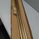 Double Curtain Rods 36-72 Inches for Windows, 1 Inch Diameter Adjustable Heavy Duty Drapery Rod with Aluminum Alloy Brackets and Finials, Modern Stylish Dual Curtains Rod, Brushed Gold