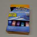BIC Wite-Out EZ Correct Tear-Resistant Correction Tape with 39.3 ft of Tape, 10-Count Pack in White