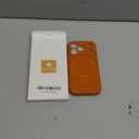 Miracase Magnetic for iPhone 17 Pro Case, Compatible with MagSafe, Integrated Silicone Camera Control Cover, 3.0mm Thicken Shockproof Drop Protection Phone Case for 17 Pro,Orange