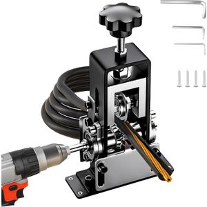 Manual Wire Stripping Machine Powered Wire Stripping Copper Wire Stripper Drill Portable Wire Stripper Electric Wire Stripping Tool for 0.04"-1" Scrap Copper Recycling