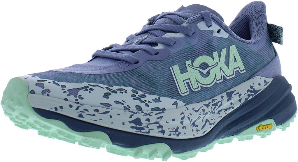 Hoka ONE ONE Women's Speed goat 6 (9.5, Moonlight/Thunder Cloud)