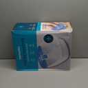 Homedics Bubble Bliss Deluxe Foot Spa with Heat Massaging Arch, 3 Acupressure Attachments, Splash Guard, Raised Nodes Creates Bubbles, Improves Circulation, Soothe Tired Muscles, Built-in Storage (Blue)