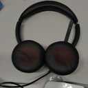 USB Headset with Microphone, 3.5mm Wired Computer Headsets with Noise Cancelling Microphone, Stereo Headphones with MIC for PC, in Line Controls, Work Headset for Skype Zoom Tablet Laptop (All Black)