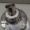 MyHalos Filtered Shower Head for Hard Water Filter - High Pressure, Removes Chlorine - Shower Head Filter for Hard Water Softener Showerhead, Easy Install, For Hair & Skin, Filtering (Chrome)