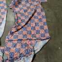 USA Pocket Square Patriotic America Flags Red White and Blue Stars and Stripes Tablecloth, Size 95x35in (1pc), 95x17in (2pcs)