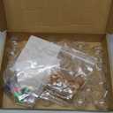 Bokon 36 Pack Mini Plastic Bottles with Corks Funnels Plastic Potion Bottles Tiny Clear Sand Art Jar Wishing Vial Witch Potion Jars for Decorations Birthday Party DIY Crafts Gift(Spherical)