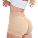 SheBuddy Butt Lifting Panties, Tummy Control Shapewear for Women Compression Underwear Short Lace Butt Lifter Shapewear size S
