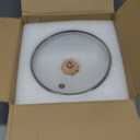 Glass Simmer Pot for Stove Top Potpourri, 1.8L(60 OZ) Clear Cooking Pots with Lids and Handles, Ribbed Glass Saucepan with Cover for Tea, Pot and Pan Cookware Saucepan Set