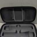 Wireless Microphone Case Compatible with JBL Wireless Two Microphone System, Handheld Dual Mic Travel Bag for Singing or Karaoke for Receivers, Adapters, AA Batteries (Case Only)