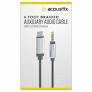 Acoustix™ Auxiliary Braided Audio Cable, 6 ft