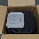 3rd-Gen AEOCKY Space Heater with AI Thermostat, 1500W PTC Electric Heaters for Indoor Use With Remote, 70 Oscillation, Utmost Silence, Safe Portable for Office, Bedroom, Room, Home (Black)