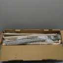 Franklin Brass Self-Closing 22' Drawer Slides Bottom Mount, 25-Pieces Cabinet, 50lb Capacity White Drawer Hardware D68822K-W-B