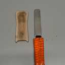 SHARPAL 181N Dual-Grit Diamond Sharpening Stone File Garden Tool Knife Sharpener with Leather Strop Coarse 325 / Extra Fine 1200 Grit for Lawn Mower Blade, Axe, Hatchet, Hedge Shears, Chisels, Drills