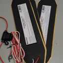 12V 3Pack RV Elbow Pipe Water Heater Pad 3'' x 13'', Battery Warmer Pads, Holding Tank Heating Pad, for RV, Camper, Motormoe, Camper, 12Volts DC