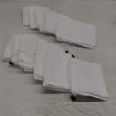 12 Pcs Winter Plant Covers Freeze Protection 39.4x23.6 Inch Horizontal Shrub Tree Rose Plant Protection Bags Frost Blanket with Drawstring for Fall Winter Outdoor Garden Planting (White)