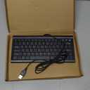 CUQI Mini Keyboard, Small Wired 82 Scissor Keys, USB Interface Compact for Android, Windows PC, Laptop, Raspberry Pi, Windows 10/8/7