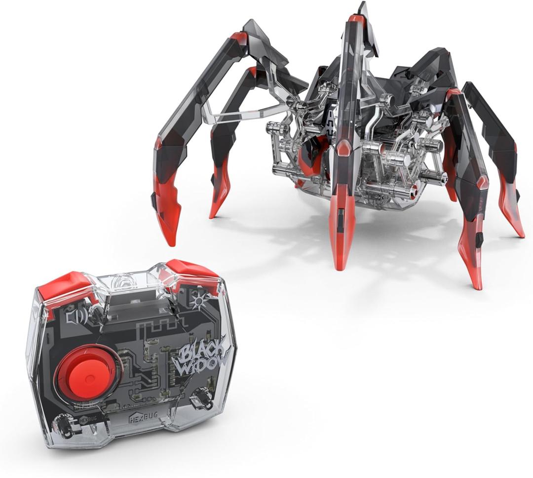 HEX BOTS Remote Control Tarantula, Rechargeable Robot Spider Toys for Kids, Adjustable Robotic Tarantula Spider, Robot Toys for Boys & Girls Ages 6 & Up