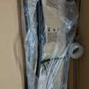 CABIHOME Dining Table Set for 2, 3 Piece Kitchen Table Set for 2, Square Kitchen Table Set of 2, Dining Table Set for Small Space, Apartment, Dining Room, Retro Brown (Table with 2 Wood and Metal Chairs)