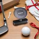 Golf Cart Phone Holder - Magnetic Phone Mount for MagSafe & Universal Phones, 360 Adjustable, Fits EZGO & More, Ideal Golf Gift for Men & Women (Black)