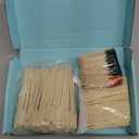 500pcs Cocktail Toothpicks for Appetizers,Party Skewers for Appetizers Picks,Charcuterie Boards Accessories,Cocktail Picks for Drinks,Fancy Tooth Picks for Appetizers,Bamboo Toothpicks for Food Sticks