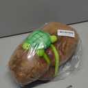 SQEQE Weighted Stuffed Animals Capybara Plush, Weighted Capybara Stuffed Animals with Turtle Backpack, Soft Pillow Toy for Kids Adults, Valentines Gifts, Birthday Presents 13.8 Inch, 1.7 Lbs