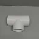 3 Way 3" PVC Tee Pipe Fittings Adapter (Socket x Socket x Socket) Furniture Grade SCH40 3 Inch PVC Elbow Pipe Connector for DIY PVC Shelf Garden Support Structure Storage Frame