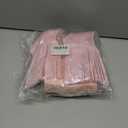 CENLBJ 150 Pcs Pink Paper Plates and Napkins and Forks,50 Guest Disposable Party Supplies Include Plates Napkins Plastic Forks for Baby Shower,Birthday,Bridal,Wedding