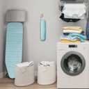 BNDX Ironing Board Cover with Padding 18" x 49"  Non-Slip, Heat-Resistant, Perfect for Busy Professionals, Working Parents, Sewing Studios  Ocean Breeze Stripes