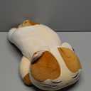 Very Soft Cat Big Hugging Pillow Plush Kitten Kitty Stuffed Animals Brown 23.5"