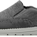 Bruno Marc Men's Slip-on Loafers Casual Lightweight Stretch Shoes (11, Dark Grey)