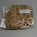 Stuffed Animal Storage Hammock or Net Corner - Large Toy Hammock Net for Stuffed Animals Room Decor - Cute Stuff Animal Organizer Plush Holder - Kids Baby Nursery Essentials Wall Bedroom Home Decor (Standard(41.5"L x 55.2"W x 41.5"H), Flaxen)